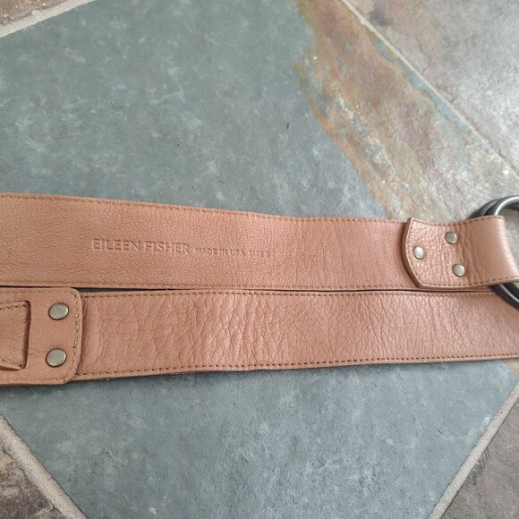 Eileen Fisher Leather Belt main image 5